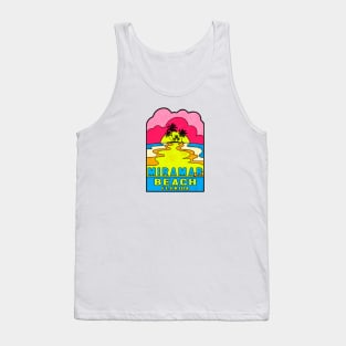 Miramar Beach Florida Groovy Sunset 70's Hippie Hippy Vintage FL Tank Top